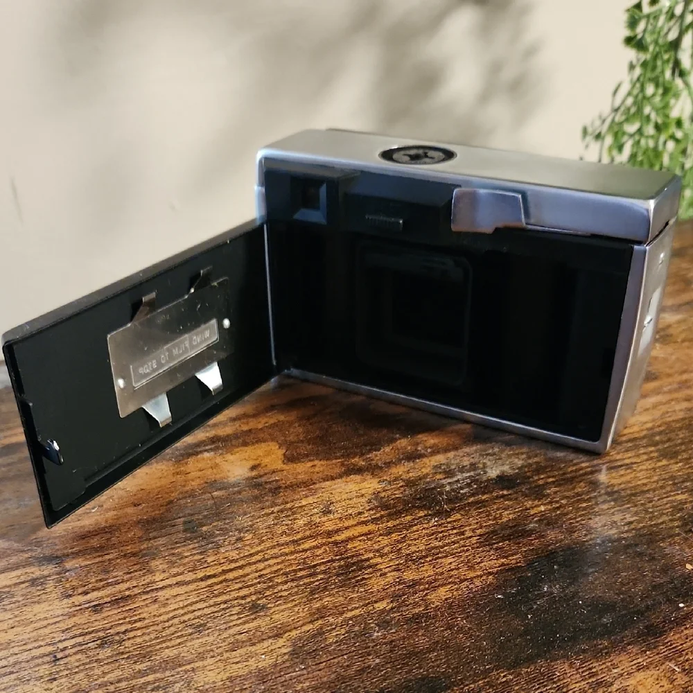 Instaload CC Black and Silver Film Camera